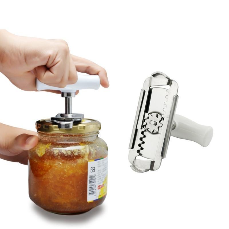 ADJUSTABLE STAINLESS STEEL CAN OPENER