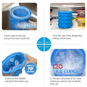 Silicone Ice Cube Maker